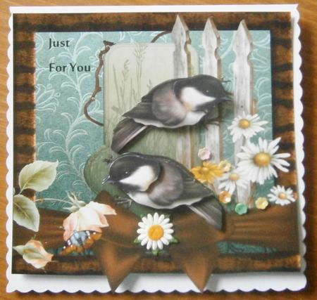 Male Card Bird Song by Davina Rundle
