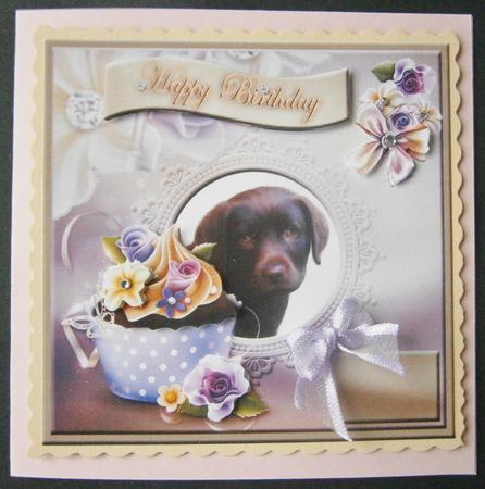 Gorgeous Labrador Topper for Various Occasions by Davina Rundle