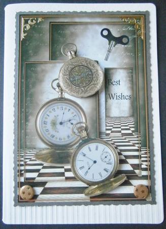 Male Card Vintage Pocket Watches by Davina Rundle