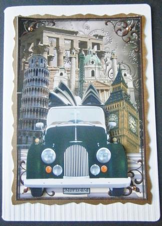 Male Card Bon Voyage by Davina Rundle