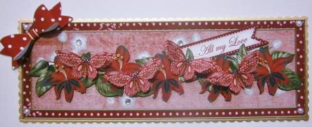 Polka Bows Red by Davina Rundle