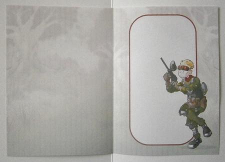 Paintball Dude Insert by Davina Rundle