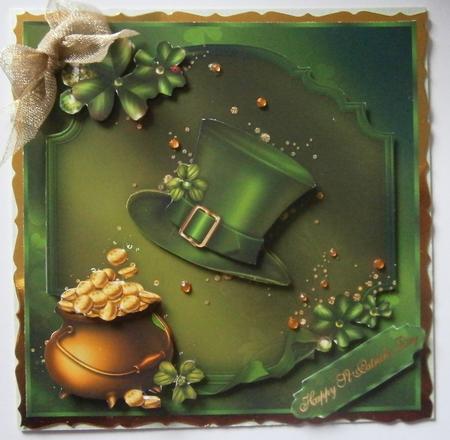 Topper the Morning 8" Square Card Mini-kit by Davina Rundle