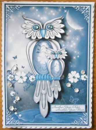 Winter Owls by Davina Rundle