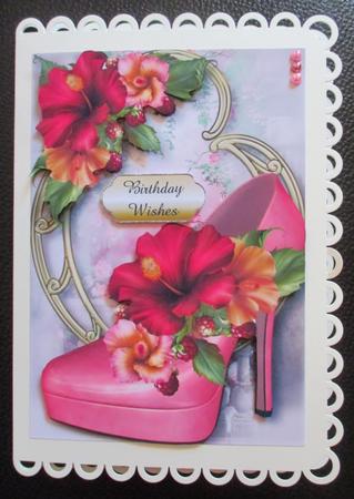 Stunning Shoes - the London Collection - Hibiscus Flowers by Davina Rundle