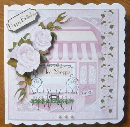 Coffee Break Mother's Day or Birthday Card by Davina Rundle