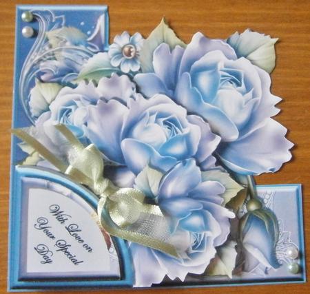 Pretty Porcelain Floral - Edgy - Mini Kit by Davina Rundle