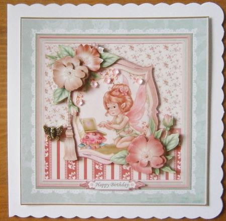 Birthday Wishes from Fairybook 8x8 Mini Kit & Decoupage by Davina Rundle