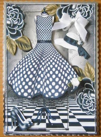 Black and White Dress by Davina Rundle