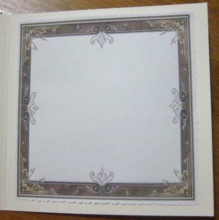 A Bridesmaid 8x8ins Insert 1 by Davina Rundle