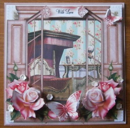 Gorgeous a Room with a View Card Front Kit by Davina Rundle