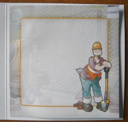 Builder Dude 8x8 Insert by Davina Rundle