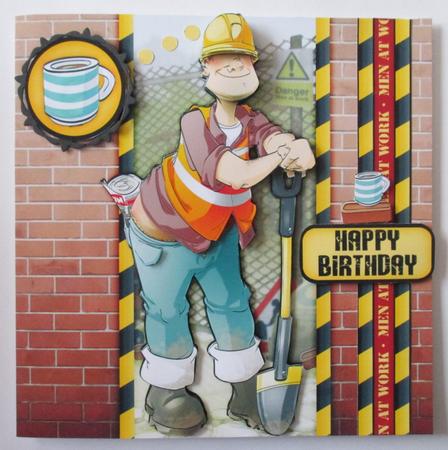 Builder Dude 8x8 Mini Kit by Davina Rundle