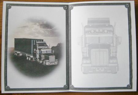 Keep Trucking Insert by Davina Rundle