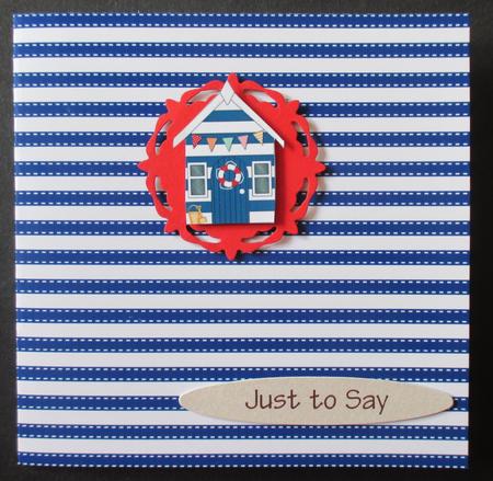 Little Beach Huts Decoupage Designs by Davina Rundle