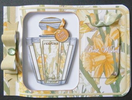Happy Daffs Perfume 7x5inch Aperture Card Mini Kit by Davina Rundle