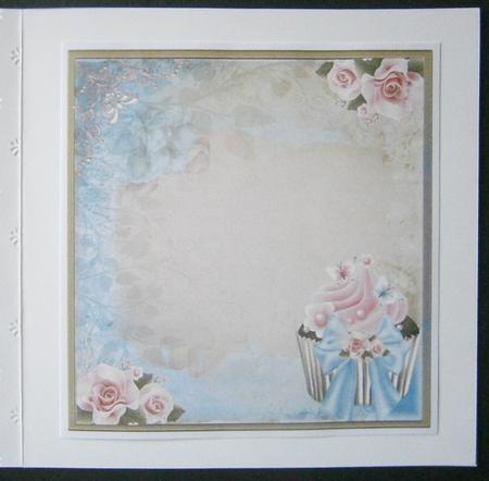 Insert to Compliment Retro Chic Cupcake by Davina Rundle