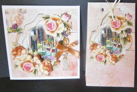 8x8 Rose Cafe Mini Kit by Davina Rundle