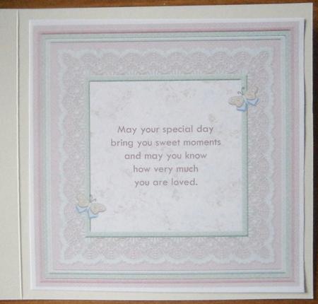 Insert for Chloe Sitting in the Woods Kit by Davina Rundle
