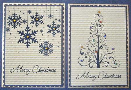 Kraft Paper Christmas Silhouettes 2 by Davina Rundle
