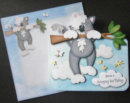 Kitty Calamity Over the Top Card Kit by Davina Rundle