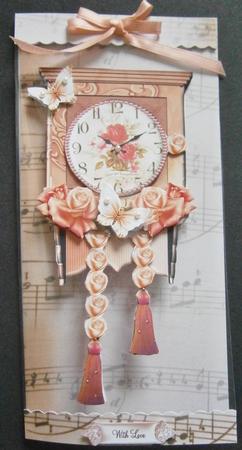 The Beautiful Rose Clock by Davina Rundle