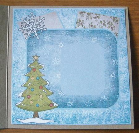 Santa and Tree Insert by Davina Rundle