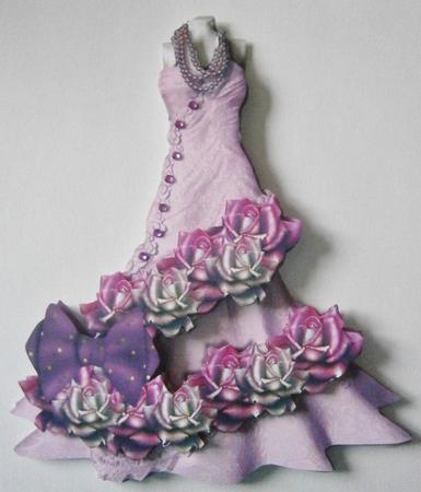 Mini Kit Beautiful Dress in Lavender by Davina Rundle