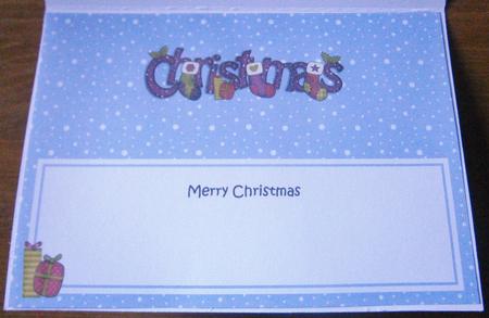 Xmas Christmas Stockings Matching Large Dl Insert by Davina Rundle