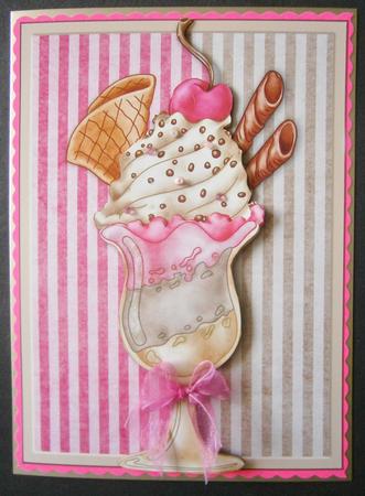 Cherry Quick Card by Davina Rundle