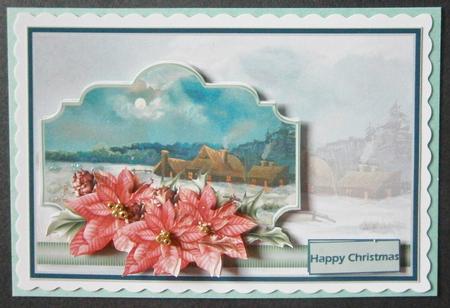 Christmas Time on the Farm Card by Davina Rundle