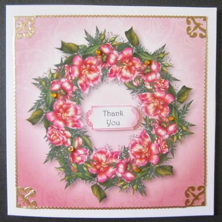 A Wreath of Glory Roses by Davina Rundle