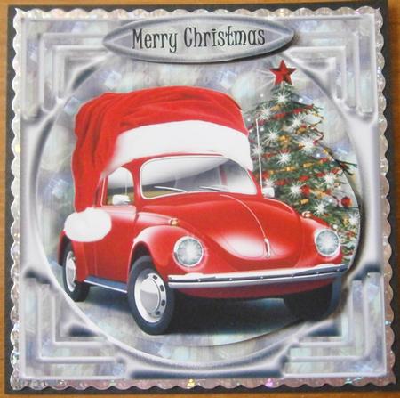 Santas Beetle by Davina Rundle