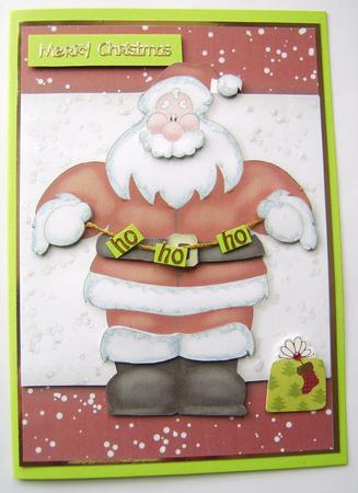 Santa Quick Card by Davina Rundle