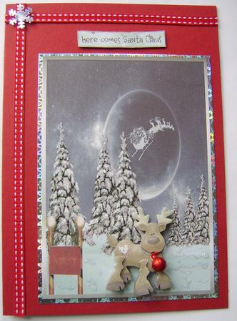 Santa Has Left Me Behind, Poor Reindeer by Davina Rundle