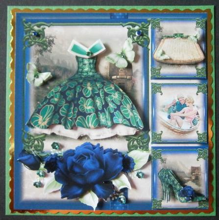 Outfit for All Seasons Card Front Kit by Davina Rundle