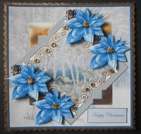 House in the Woods Card with Decoupage by Davina Rundle