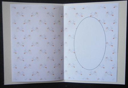 Baby Stork Insert by Davina Rundle