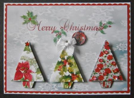 Three Christmas Trees by Davina Rundle