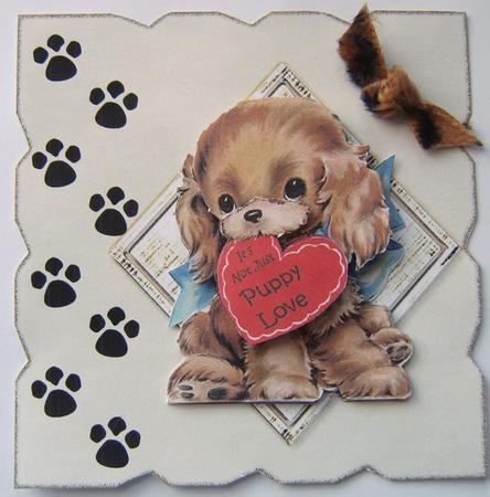 Puppy Love - Not Just by Davina Rundle