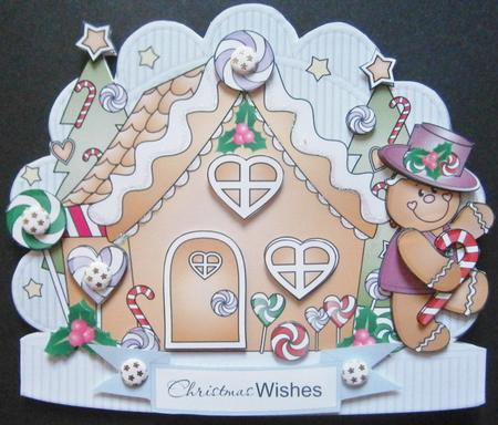 Gingerbread House Mini Kit by Davina Rundle