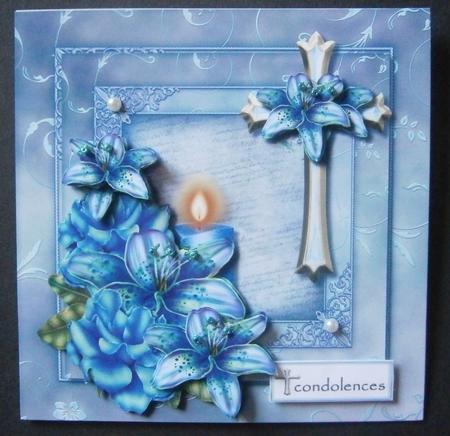 Sympathy in Bleu -  by Davina Rundle