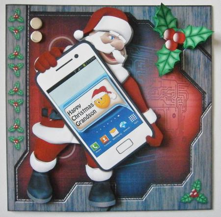 Smart Santa by Davina Rundle
