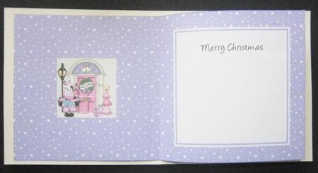Milly Moo Cow Christmas Door Insert by Davina Rundle