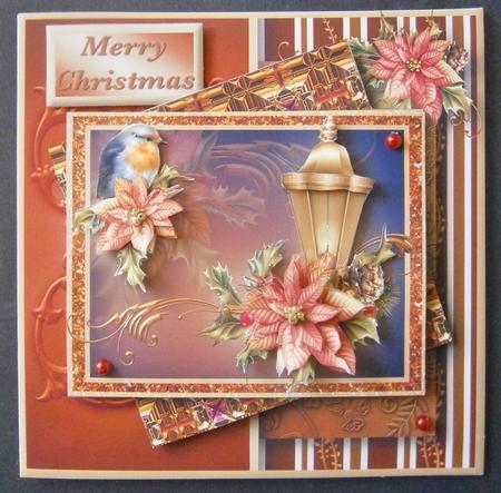 Christmas Lantern Multi-layer Card Mini Kit by Davina Rundle