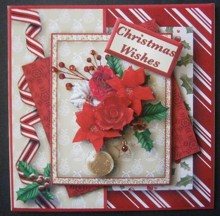 Christmas Decorations Multi-layer Card Mini Kit by Davina Rundle