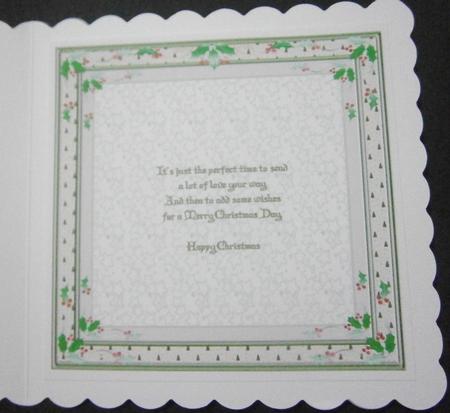 Dear Santa 8x8ins Insert by Davina Rundle
