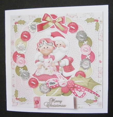 Mr&mrs Santa by Davina Rundle