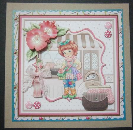 Bags of Fun 8x8 Mini Kit & Decoupage by Davina Rundle