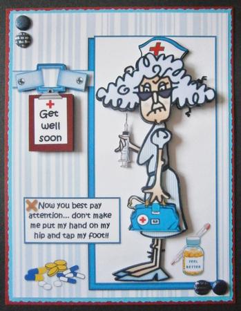 Nurse Stella Could Get Angry by Davina Rundle